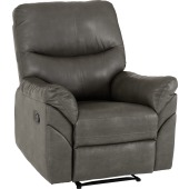 Capri Reclining Chair Grey Pu